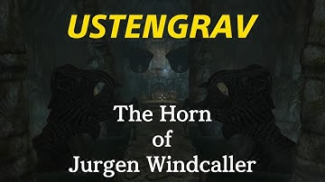 SKYRIM - USTENGRAV Walkthrough