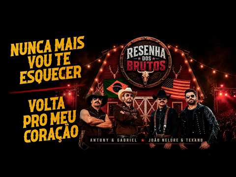 Antony & Gabriel, João Nelore & Texano - Nunca Mais Vou Te Esquecer / Volta Pro Meu Coração [Resenha