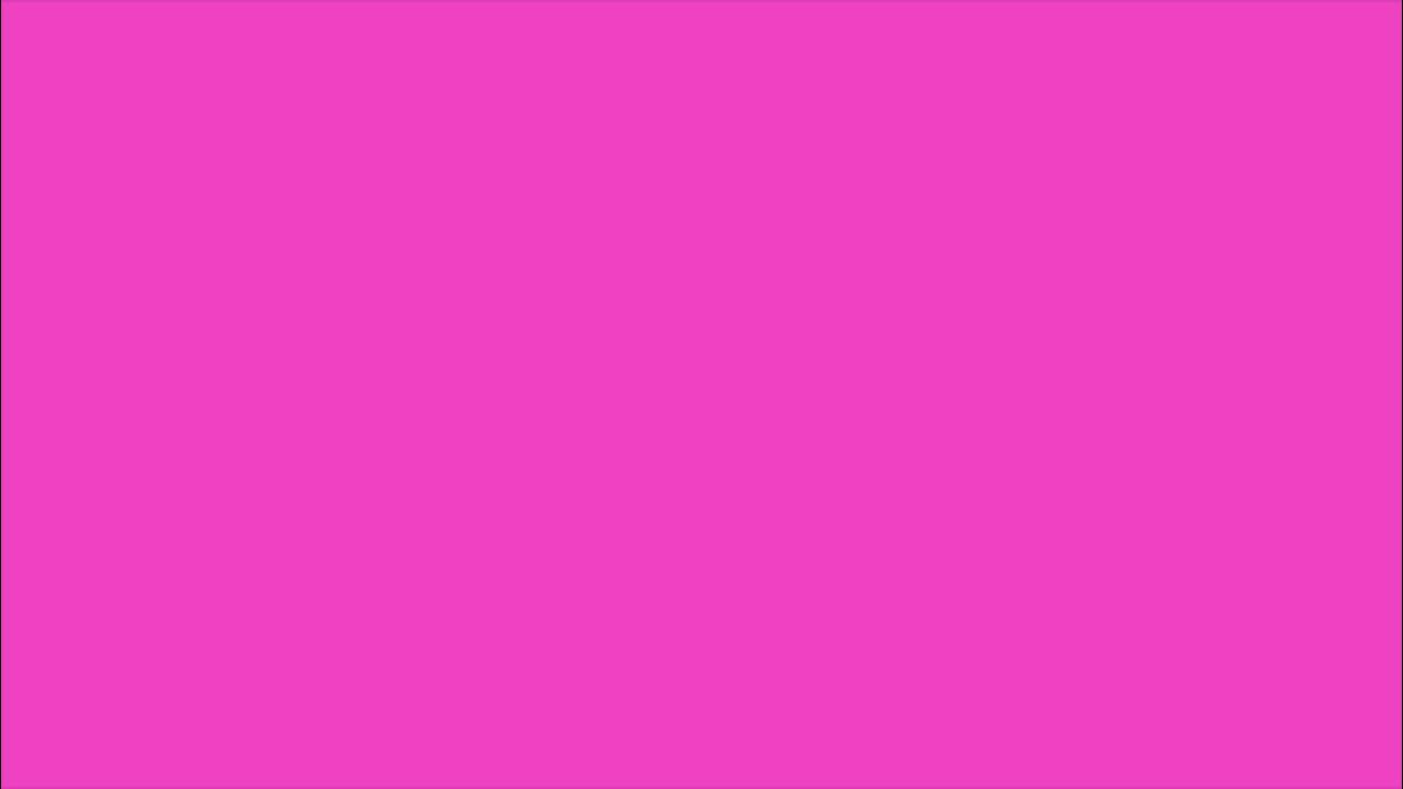 2 Hour Pink Screen in Full HD! | A Screen of NEON Pink For 2 Hours  Background Backdrop Screensaver - YouTube