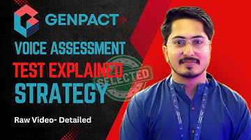 Genpact Voice Assessment Test || Genpact ka voice Assessment Test 2025 #genpact #job #mncjobs