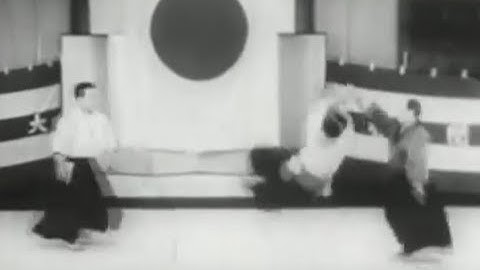 Kokyu Nage Osensei Ueshiba Classic Video