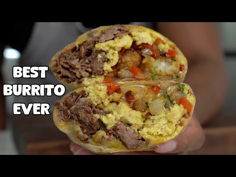 Could This Be The GREATEST Breakfast Burrito Ever?