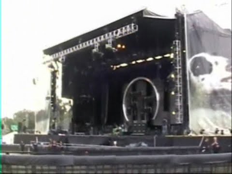 Dave Rat Backstage at Red Hot Chili Peppers Slane Castle 2003 Part 2 of 3