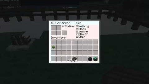 Minecraft Mod Showcase #1: Armour Stand Mod 1.3.1