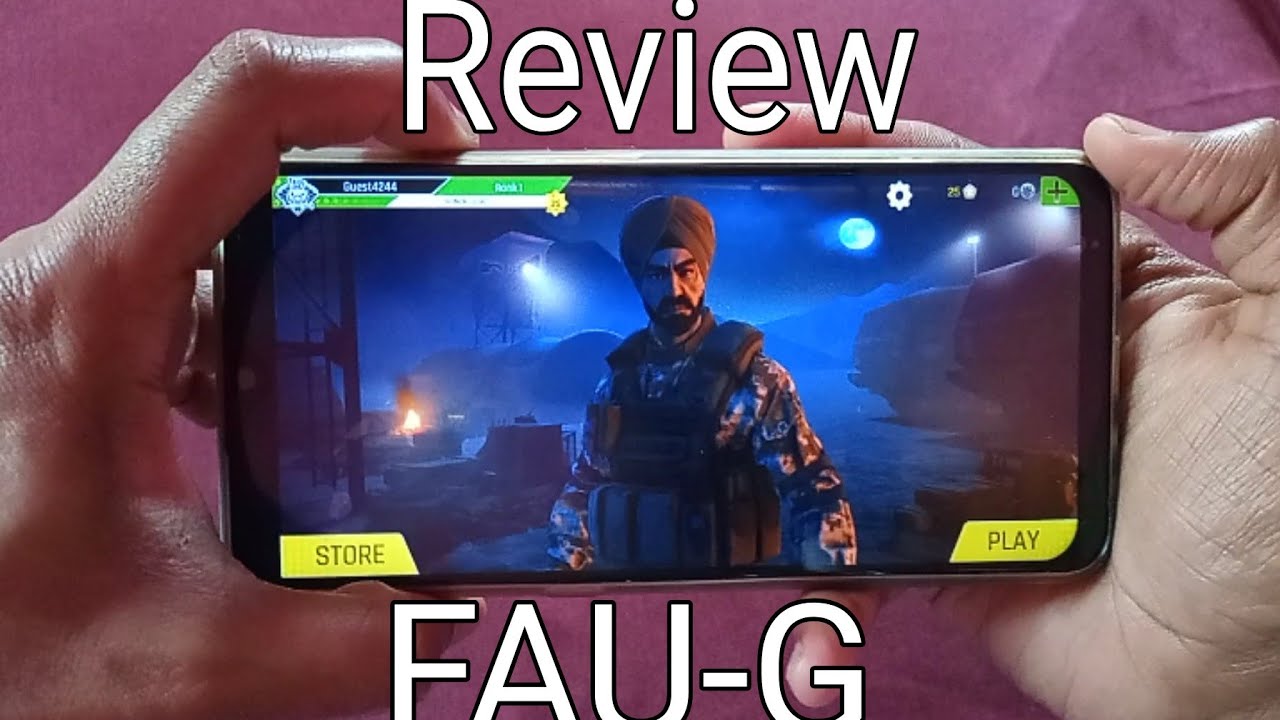 FAU-G Game Review & Reaction || FAUG GAMEPLAY REVIEW
