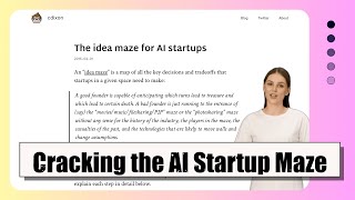 Navigating the Idea Maze: AI Startups' Path to Success