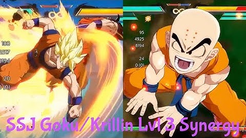 SSJ Goku/Krillin Lvl 3 Synergy [DBFZ Tech & Combos]