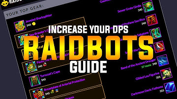 INCREASE YOUR DPS - Raidbots Sim Guide BFA
