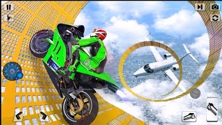 Bike Racing games ;!Bike stunts impossible"" bike 'stunts! Android Game play 2023 screenshot 5