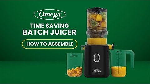 How to Assemble the Omega Juicers | Time Saving Batch Juicer Step-by-Step Guide
