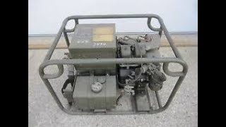 garage sale finds military generator aug 26 2017