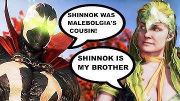 MORTAL KOMBAT 11 Spawn Talks About His Life To Other Kombatants MK11 Intros