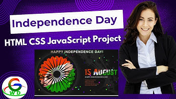 HTML CSS JavaScript Project || Happy Independence Day  || Practice Project 2024