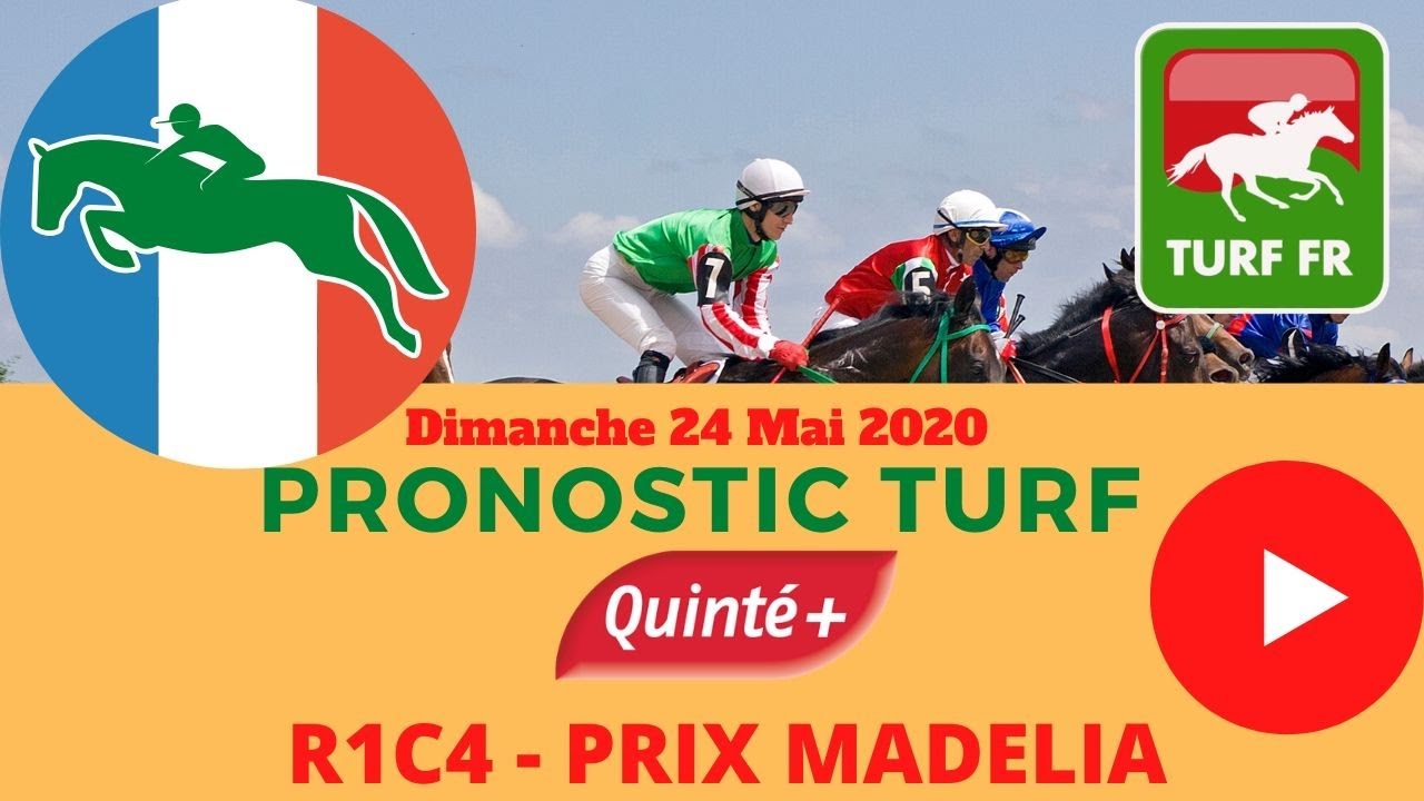 Minute Quinté TURF FR PRIX MADELIA Dimanche 24 Mai 2020 Deauvile 🏇🏻 PMU 204008 YouTube