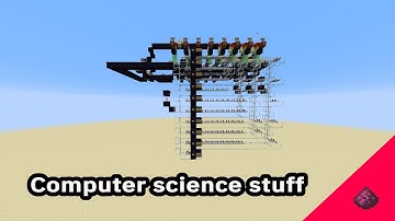 I made a decimal to binary converter in Minecraft