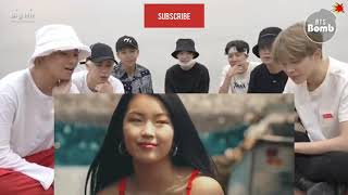 BTS reacts to Now United - Afraid of letting go