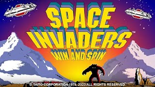 Space Invaders Win & Spin slot by Bell-Fruit Gaming by Inspired | Gameplay + Bonus Feature