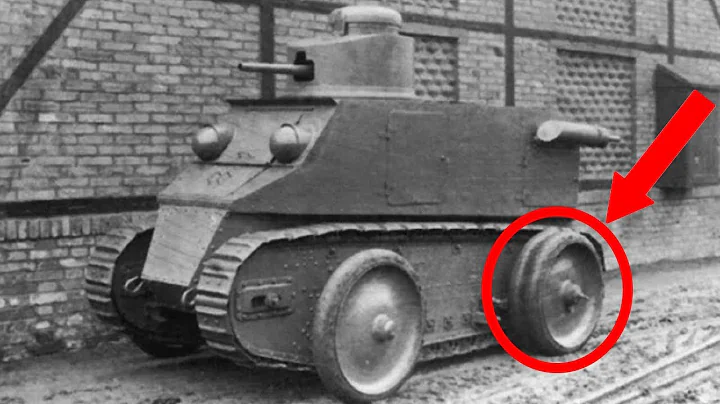 Najbardziej śmieszny czołg w historii - Czesi zbudowali pojazd z kołami i gąsienicami!