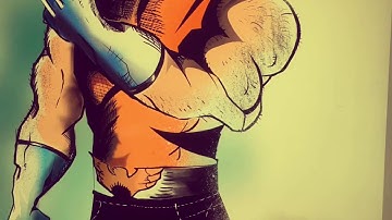 Wolverine in Procreate on iPad Pro with the Apple Pencil