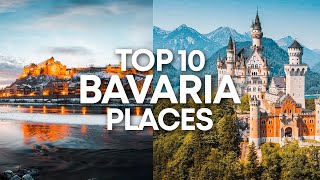10 Best Places to Visit in Bavaria | South Germany Travel Guide 2024