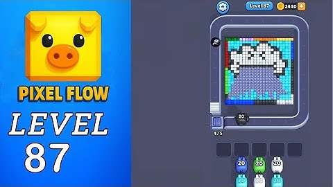 Pixel Flow Level 87 Walkthrough
