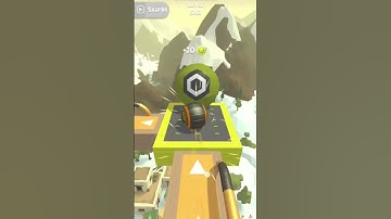 Action ball 3d-Slim road running ball🕹 game#like #viral #gaming #action #gameplay