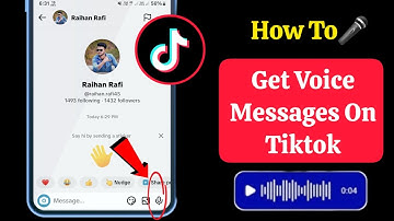 🎤 How To Send Voice Messages On TikTok (2025)  | Get Voice Messages On TikTok