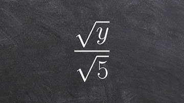 Learn how to rationalize the denominator to simplify an expression