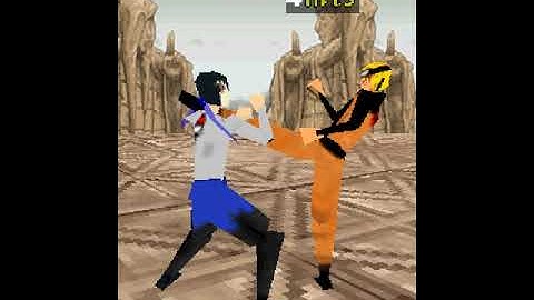 Naruto 3D java game