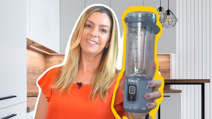 Trying out the new @NinjaKitchen Ninja Blast portable blender! 💖 Smoo, ninja  blast