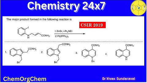 Heck Cross-Coupling|Benzylation/CSIR 2019| Problem Solved|ChemOrgChem