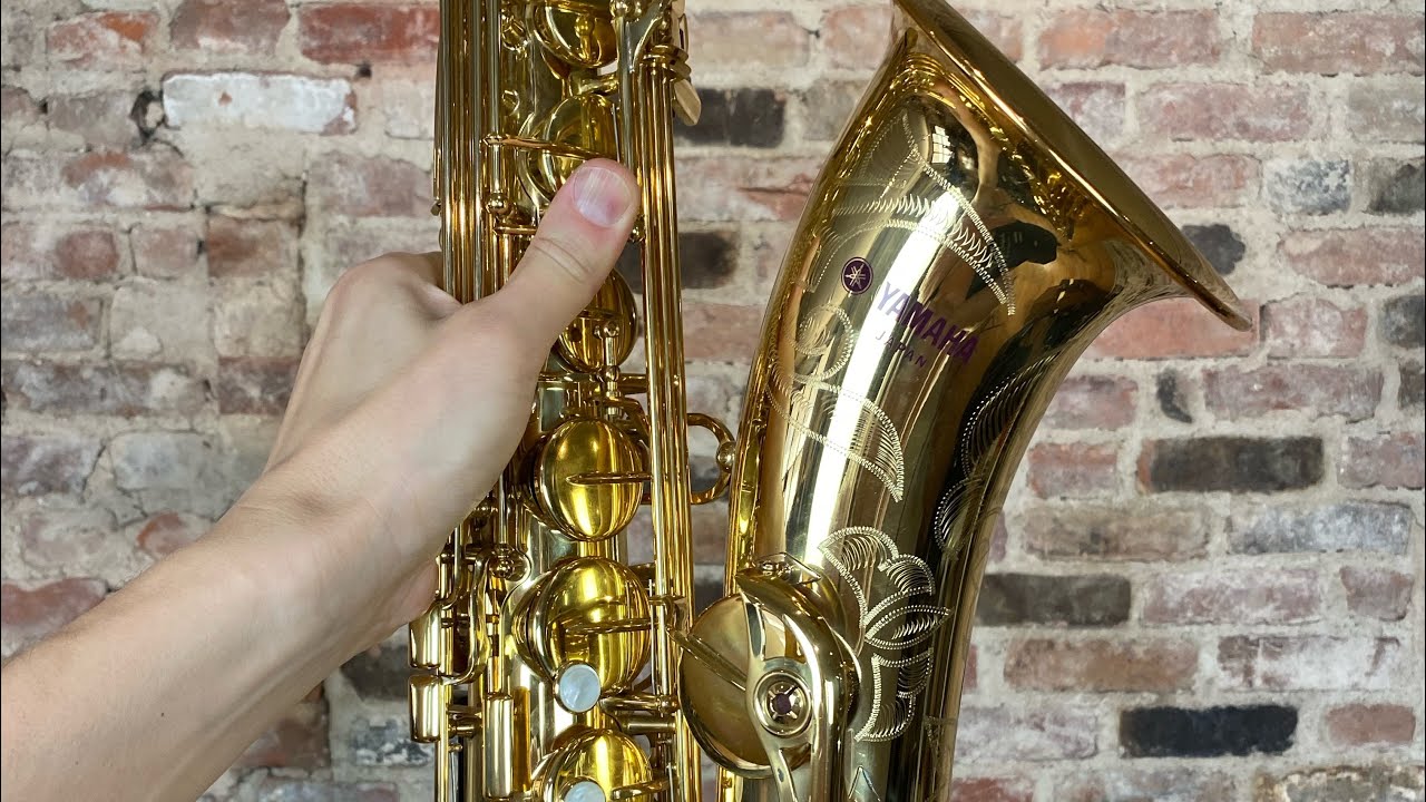 管楽器・吹奏楽器 YAMAHA YTS-62 Purple font 感謝価格】 Yamaha YTS-62 www | Mint Near 22xxx Logo Purple