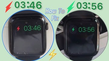 Rode, groene lampjes en tijd verschijnen op Apple Watch? APPLE WATCH laadt niet op, batterij bijn...
