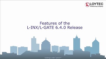 LOYTEC - Features of the L-INX/L-GATE 6.4 Release
