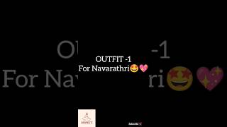 Navarathri Outfit Day-1❤️ Subscribe for more ideas🎀#navaratri #navaratrispecial #saree #traditional