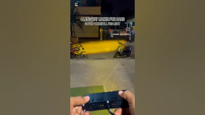 HJG WAYMAKER DUAL COLOR FOG LIGHT WITH RED DEVIL EYE + WIRING WITH CANBUS. #trending #youtubeshorts