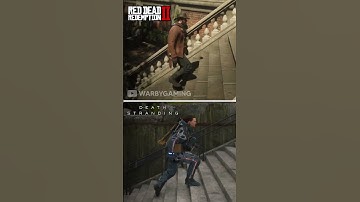 RDR2 vs Death Stranding | Stairs Physics
