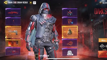 CODM New Dark Side Redux Lucky Draw With Legendary Nikto Dark Side And Legendary .50 GS Calamity!