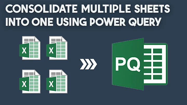 Combine Multiple Worksheets into one using Power Query