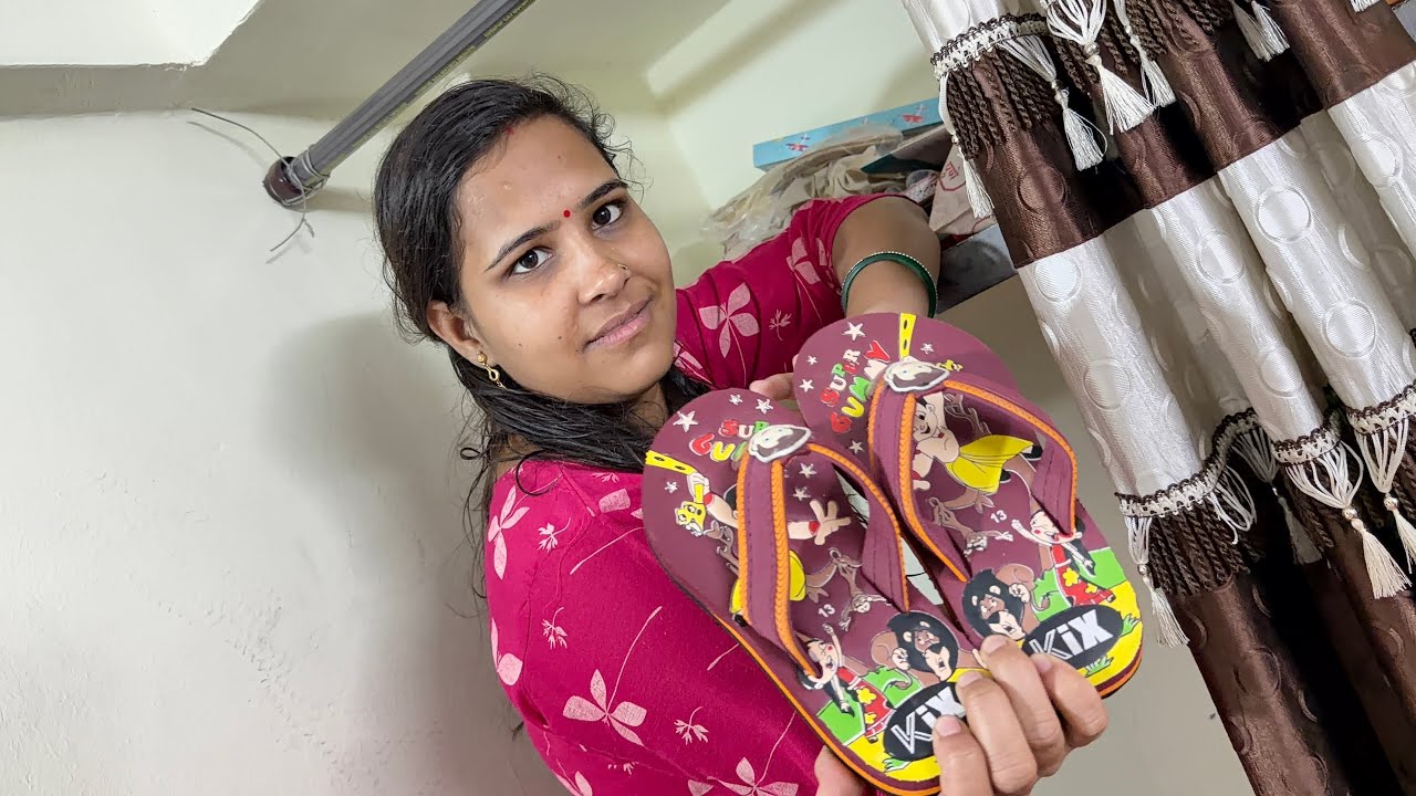 नवीन चप्पल वरून भांडण 😖 #vlogs 