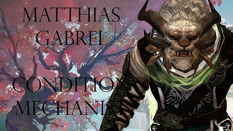 Matthias Gabrel - Condition Mechanist (P/P J-drive) - PUG Guild Wars 2 Raids