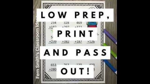3rd Grade Go Math 1.7 Use Place Value to Add Color By Number