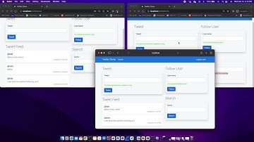 Twitter Clone Demo using F# | Akka.NET | Angular | Suave