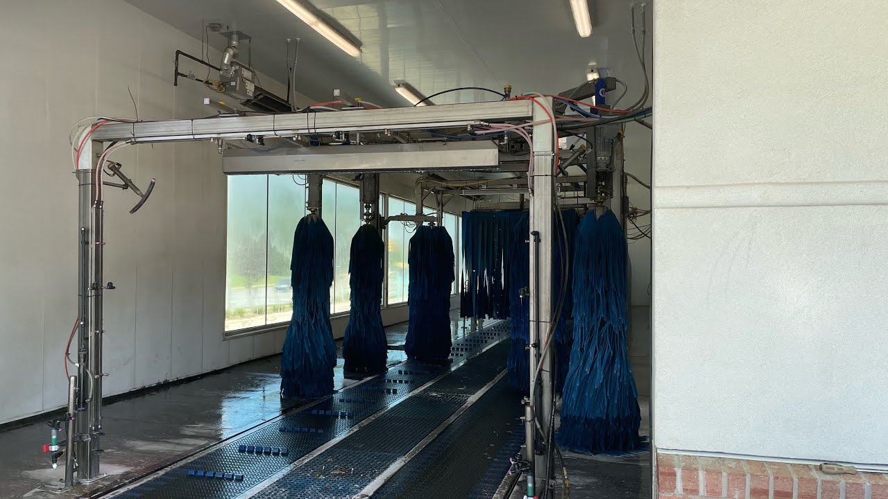 AVW Tunnel: Fins Car Wash | Greensboro, NC - Inside View - YouTube