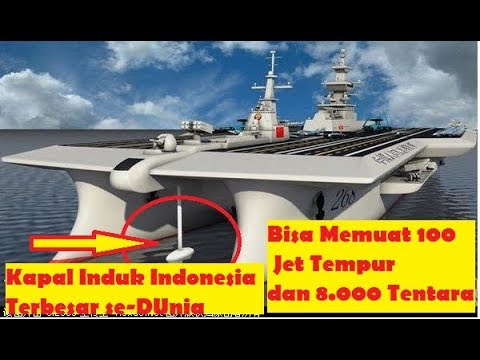 Kapal Induk Militer  Indonesia Terbesar SeDunia Amerika  dan 