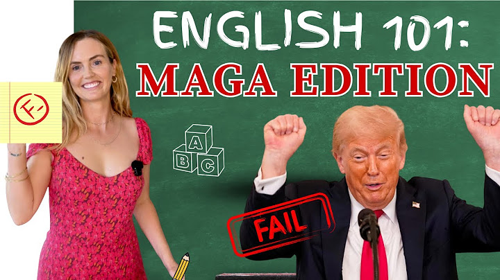 If Immigrants Must Learn English...Then So Should MAGA thumbnail