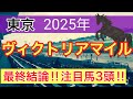 【ヴィクトリアマイル2025】蓮の競馬予想(最終結論)〜新潟大賞典はシリウスコルト・ハピ推奨