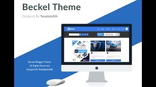 Beckel Responsive Blogger Theme