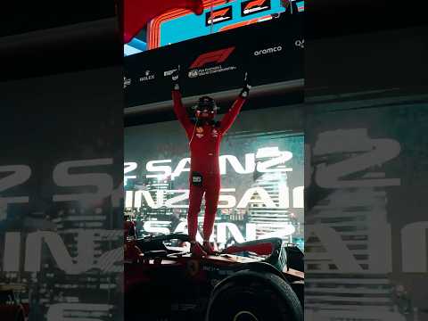 Carlos Sainz, 2023 Singapore Grand Prix winner 