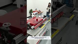 Famous DT-802 small automatic edge banding machine #edgebanding #edgebander #machine #factory #woodworking Wealth
